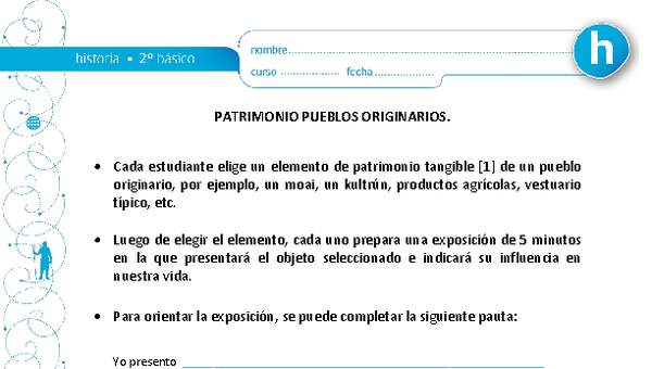 Patrimonio pueblos originarios Patrimonio pueblos originarios