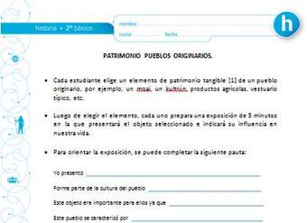 Patrimonio pueblos originarios Patrimonio pueblos originarios