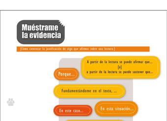 Muéstrame la evidencia Muéstrame la evidencia