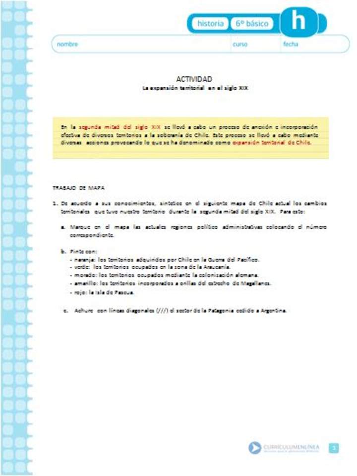 La expansión territorial del siglo XIX La expansión territorial del siglo XIX