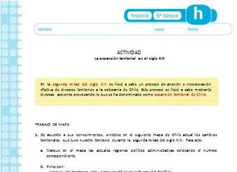 La expansión territorial del siglo XIX La expansión territorial del siglo XIX