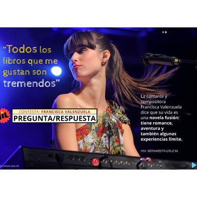 Entrevista a Francisca Valenzuela Entrevista a Francisca Valenzuela