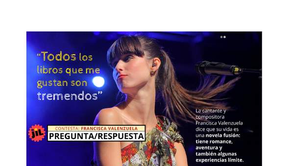 Entrevista a Francisca Valenzuela Entrevista a Francisca Valenzuela