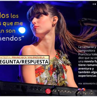 Entrevista a Francisca Valenzuela Entrevista a Francisca Valenzuela