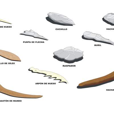 Herramientas del Paleolítico Herramientas del Paleolítico