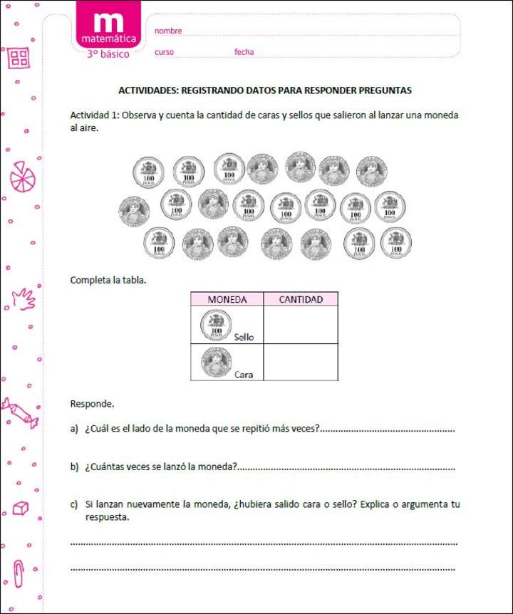 Registrando datos para responder preguntas