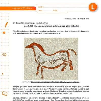 Hace 5.500 años comenzamos a domesticar a los caballos Hace 5.500 años comenzamos a domesticar a los caballos