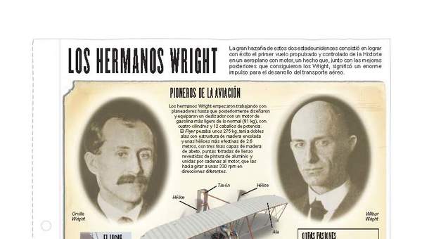 Los hermanos Wright Los hermanos Wright