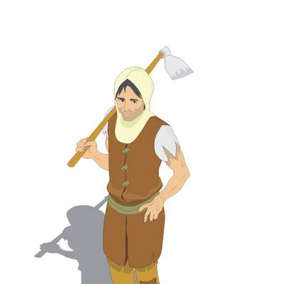 Campesino de la Edad Media Campesino de la Edad Media