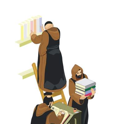 Monjes en la Edad Media Monjes en la Edad Media