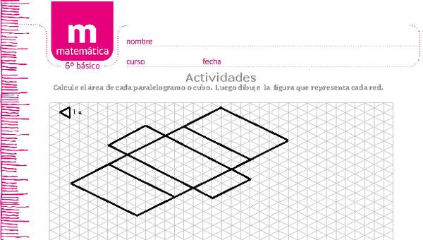 Área de cubo y paralelepipedo Área de cubo y paralelepipedo