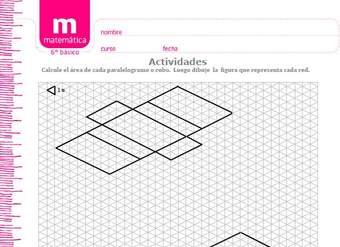 Área de cubo y paralelepipedo Área de cubo y paralelepipedo