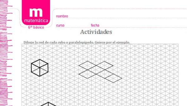 Red de cubo y paralelepípedo Red de cubo y paralelepípedo