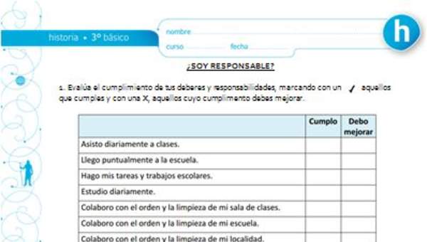 ¿Soy responsable? ¿Soy responsable?