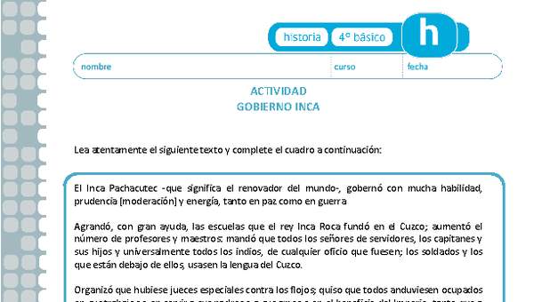 Gobierno Inca
