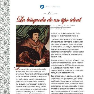 La búsqueda de un tipo ideal de sociedad