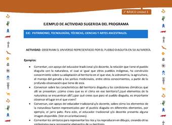 Actividad sugerida Nº 8- LC02 - INTERCULTURALIDAD-U3-EP - OBSERVAN EL UNIVERSO REPRESENTADO POR EL PUEBLO DIAGUITA EN SU ALFARERÍA Actividad sugerida Nº 8- LC02 - INTERCULTURALIDAD-U3-EP - OBSERVAN EL UNIVERSO REPRESENTADO POR EL PUEBLO DIAGUITA EN SU ALFARERÍA