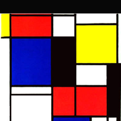 Colores primarios en la obra de Piet Mondrian Colores primarios en la obra de Piet Mondrian