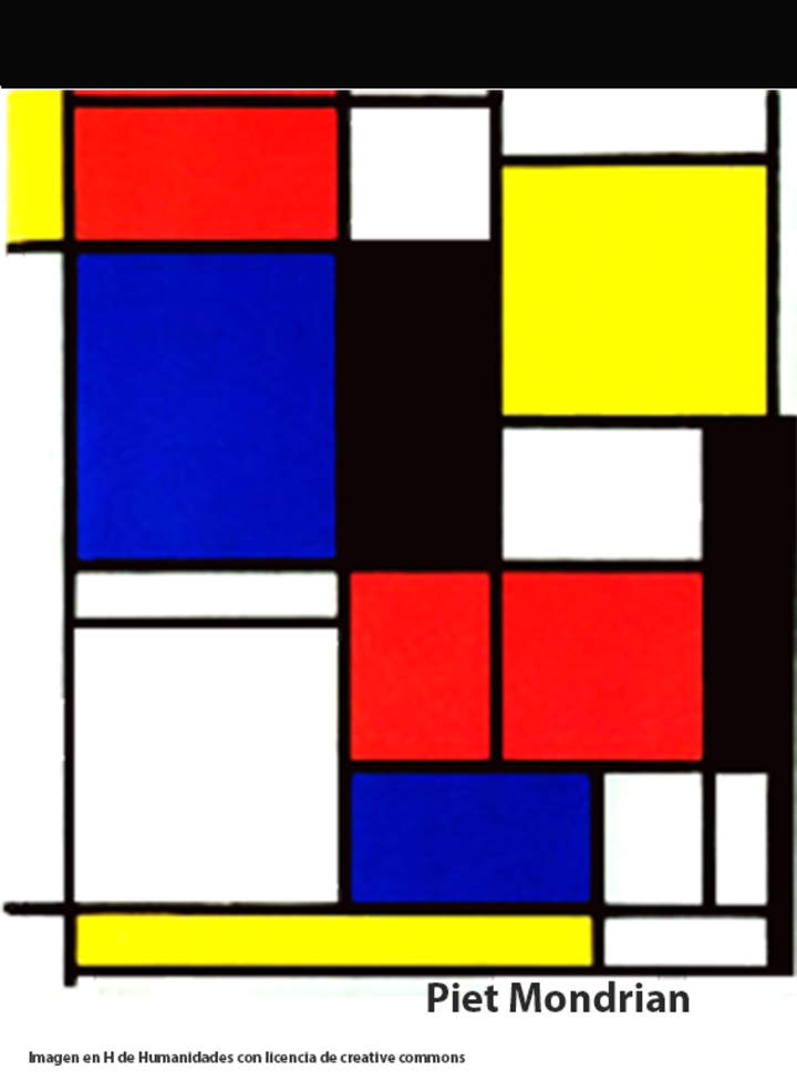Colores primarios en la obra de Piet Mondrian Colores primarios en la obra de Piet Mondrian
