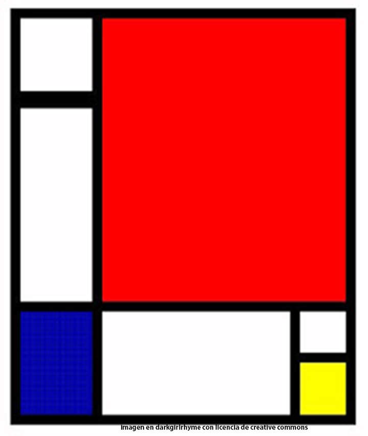 Colores primarios en la obra de Piet Mondrian Colores primarios en la obra de Piet Mondrian