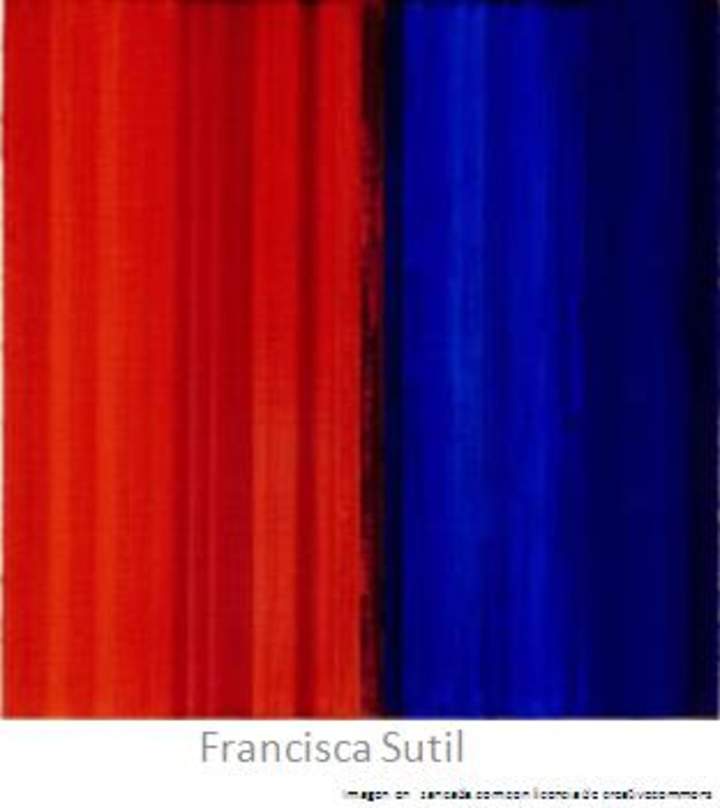 Obra pictórica con colores primarios Obra pictórica con colores primarios