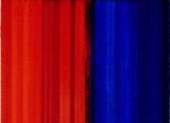 Obra pictórica con colores primarios Obra pictórica con colores primarios