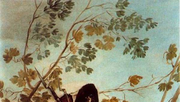 Niños jugando a los soldados de Francisco de Goya Niños jugando a los soldados de Francisco de Goya