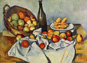 Canasta de manzanas de Paul Cézanne Canasta de manzanas de Paul Cézanne