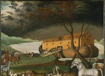 El Arca de Noé de Edward Hicks El Arca de Noé de Edward Hicks