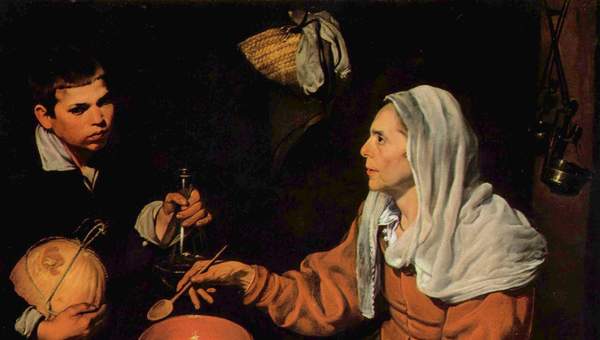 Vieja Friendo Huevos de Diego Velásquez Vieja Friendo Huevos de Diego Velásquez