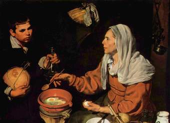 Vieja Friendo Huevos de Diego Velásquez Vieja Friendo Huevos de Diego Velásquez