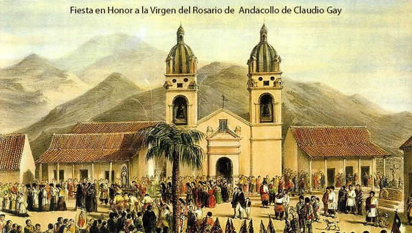 Virgen de Andacollo de Claudio Gay Virgen de Andacollo de Claudio Gay