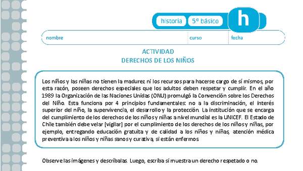 Derechos de los niños Derechos de los niños