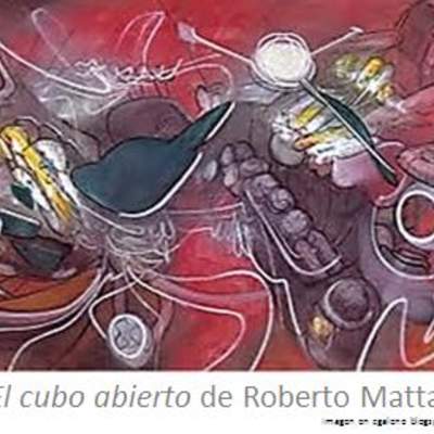 El cubo abierto de Roberto Matta El cubo abierto de Roberto Matta