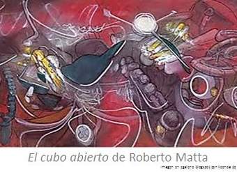 El cubo abierto de Roberto Matta El cubo abierto de Roberto Matta