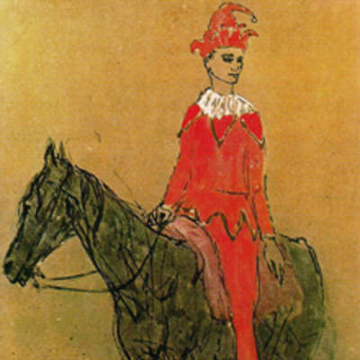 Arlequín a caballo de Pablo Picasso Arlequín a caballo de Pablo Picasso