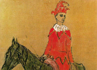 Arlequín a caballo de Pablo Picasso Arlequín a caballo de Pablo Picasso