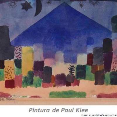 Noche Egipcia de Paul Klee Noche Egipcia de Paul Klee