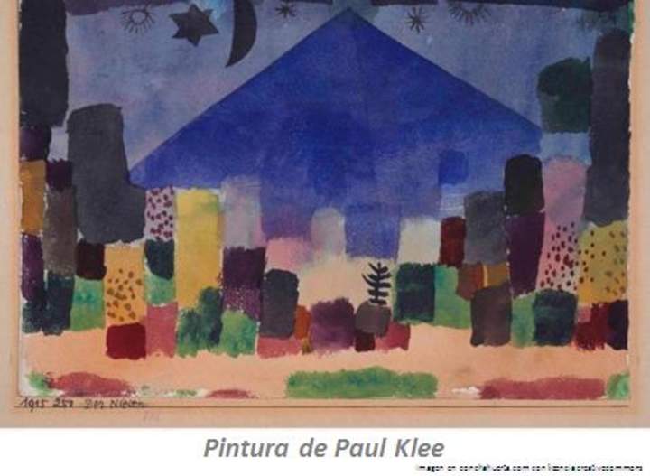 Noche Egipcia de Paul Klee Noche Egipcia de Paul Klee