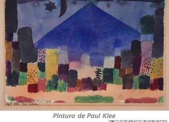 Noche Egipcia de Paul Klee Noche Egipcia de Paul Klee