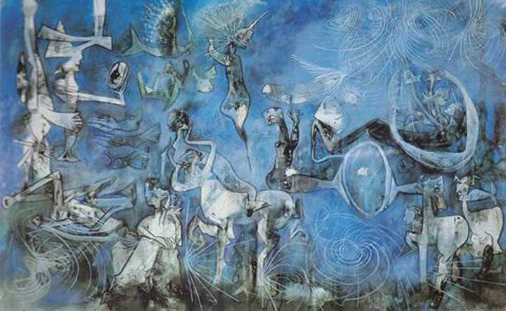 El espejo de Cronos de Roberto Matta El espejo de Cronos de Roberto Matta