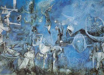 El espejo de Cronos de Roberto Matta El espejo de Cronos de Roberto Matta