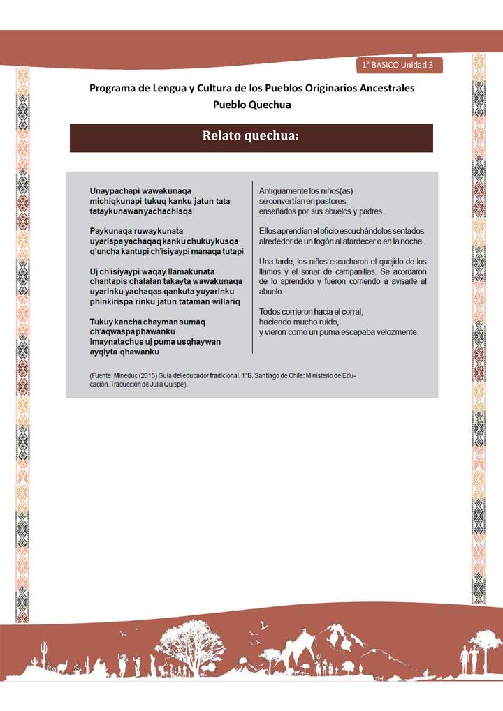 Microsoft Word - QUECHUA-LC01-U03-Orientaciones al docente - Relato quechua