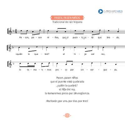 Pasen, pasen niños Pasen, pasen niños