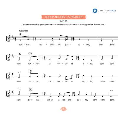 Buenas noches los pastores Buenas noches los pastores