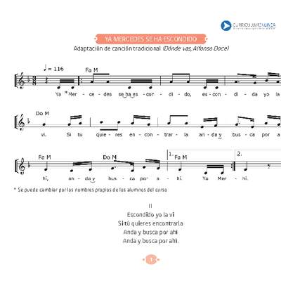 Ya Mercedes se ha escondido Ya Mercedes se ha escondido