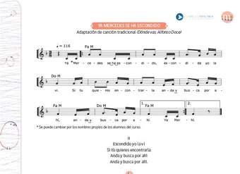 Ya Mercedes se ha escondido Ya Mercedes se ha escondido