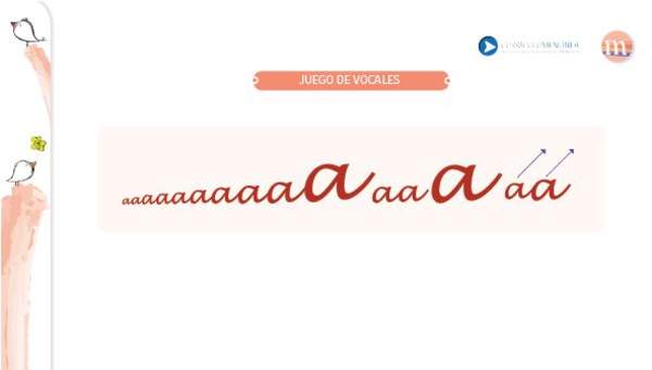 Juegos de vocales Juegos de vocales