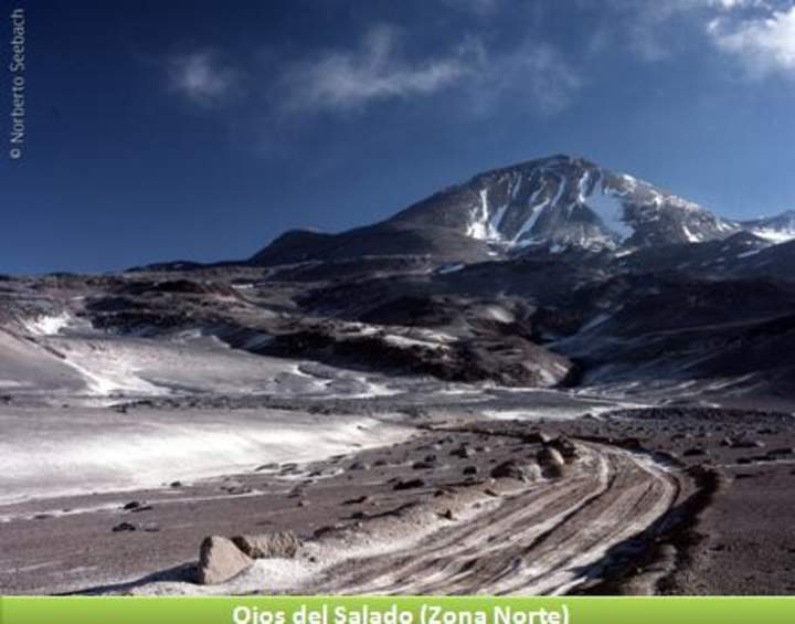 Ojos del Salado, Zona Norte Ojos del Salado, Zona Norte