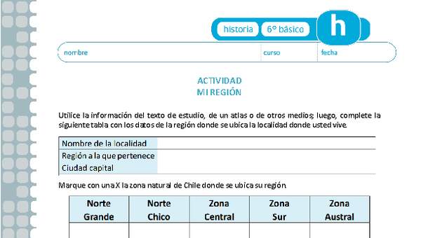 Mi región Mi región